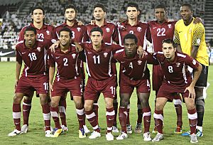 Archivo:Qatar national football team