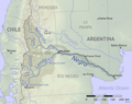 Rio Negro Argentina map