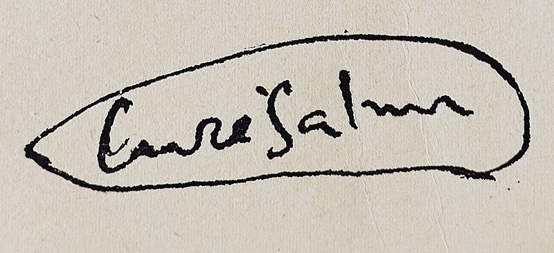 Salmon Andre signature