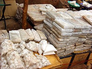 Archivo:Salt selling Mopti Mali