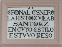 Santorcaz (Madrid) Iglesia de San Torcuato, lápida (RPS 26-07-2013)