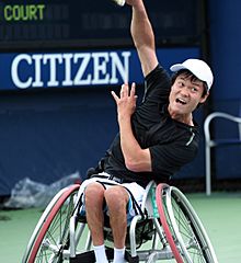 Shingo Kunieda at the 2009 US Open 01.jpg
