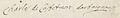 Signature de Charles de Batz-Castelmore d’Artagnan - Archives nationales