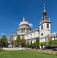St Paul's Cathedral from Festival Gardens - Diliff