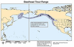 Archivo:Steelhead Global Range Map