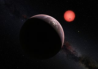 TRAPPIST-1 and its three planets