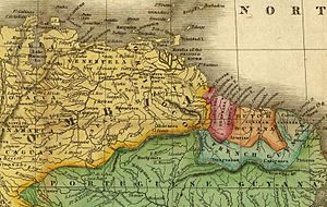 Archivo:Venezuela and British Guiana in 1826