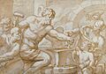 Venus and Cupid in Vulcan's Forge MET 80.3.192