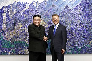 Archivo:2018 inter-Korean summit 01