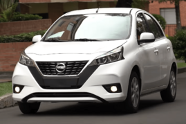 Archivo:2021 Nissan March Advance (Colombia) front view 03