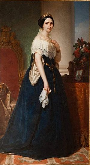 Archivo:Adelaide of Austria, wife of Victor Emmanuel II