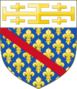 Arms of the House of Bourbon Busset (Ancien).svg