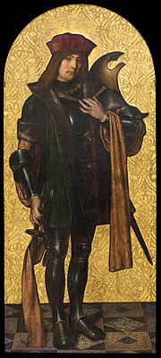 Archivo:Ayne Bru - Saint Candidus - Google Art Project