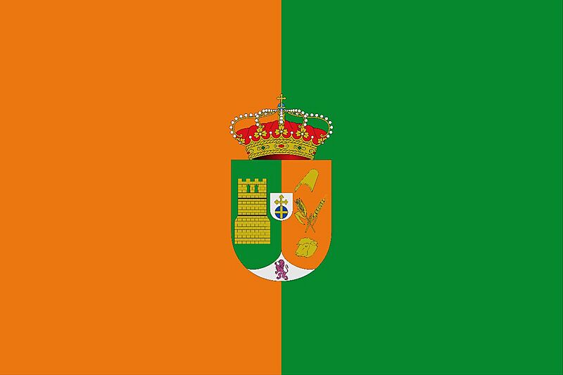 Bandera de Saludes de Castroponce