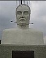 Busto de Nicolás Aguilar y Bustamante en san salvador