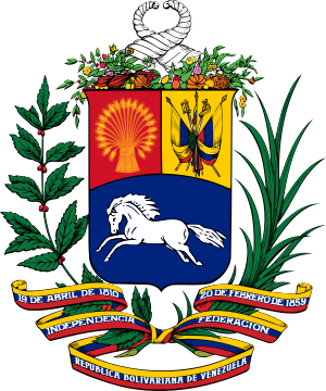 Archivo:Coat of arms of Venezuela