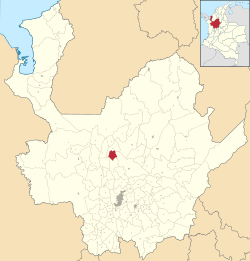 San José de la Montaña ubicada en Antioquia