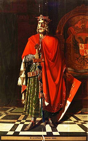 Archivo:El rey Alfonso VI de León (Museo del Prado)