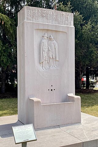 First Landing Party of the Founders of Newark by Gutzon Borglum.jpg