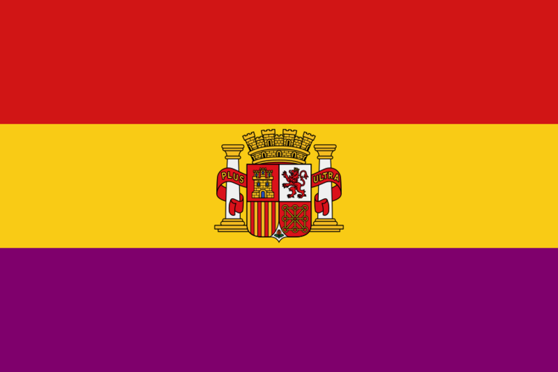 Flag of Spain(Second Republic 1931-1939)