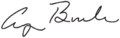 George HW Bush Signature