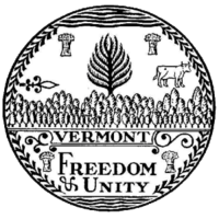 Archivo:Great seal of Vermont bw