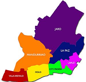 Archivo:Iloilo City District Map