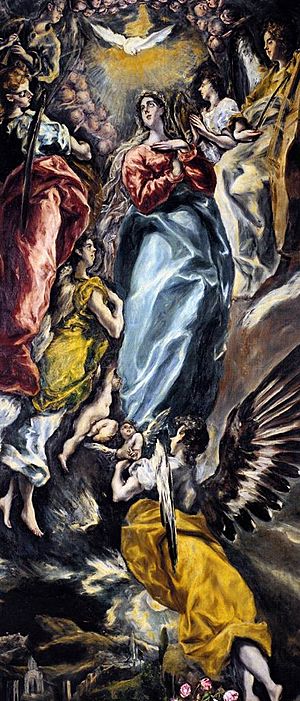 Archivo:Inmaculada El Greco Oballe detalle1