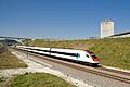 InterCity-Neigezug auf NBS Mattstetten-Rothrist