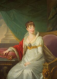 Kaiserin Maria Ludovica in weißem Empirekleid - Kunsthistorisches Museum Wien.jpg
