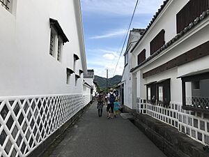 Archivo:Kikuya Lane in Hagi Castle Town 2
