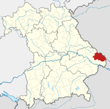 Locator map FRG in Bavaria.svg