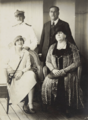 Luis Alberto de Herrera y familia en Europa