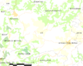 Map commune FR insee code 64363