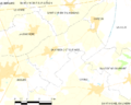 Map commune FR insee code 85201