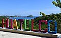 Monumental Letters in Huatulco