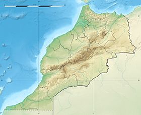 Parque nacional Khenifiss ubicada en Marruecos