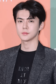 Oh Se-hun at Rimowa Essential Poly Color Collection Launch on July 5, 2019.png