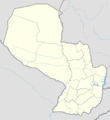 Paraguay adm location map