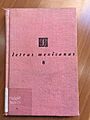 Primera edicion del libro "Imagenes" encontrado en el acervo general de la biblioteca Ibero