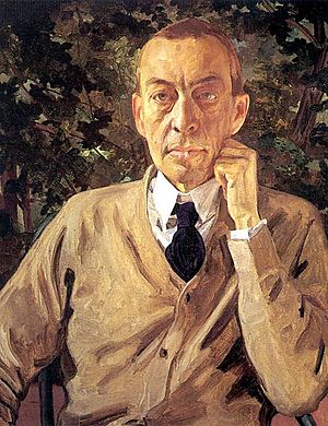 Archivo:Rachmaninov peinture