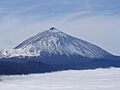 Teide with snow-Tenerife