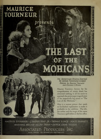 Archivo:The Last of the Mohicans by Maurice Tourneur Film Daily 1920