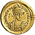 Theodosius II solidus (cropped)