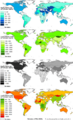 Water Footprint per capita-es
