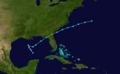 1976 Atlantic subtropical storm 1 track.png