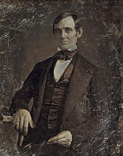 Archivo:Abraham Lincoln by Nicholas Shepherd, 1846-crop