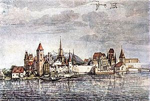 Archivo:Albrecht Dürer - View of Innsbruck - WGA7356