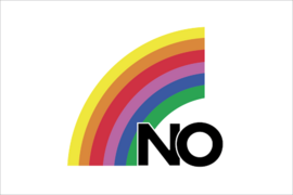 Bandera del NO