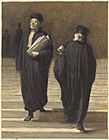 Brooklyn Museum - The Two Colleagues (Lawyers) (Les deux confrères Avocats) - Honoré Daumier